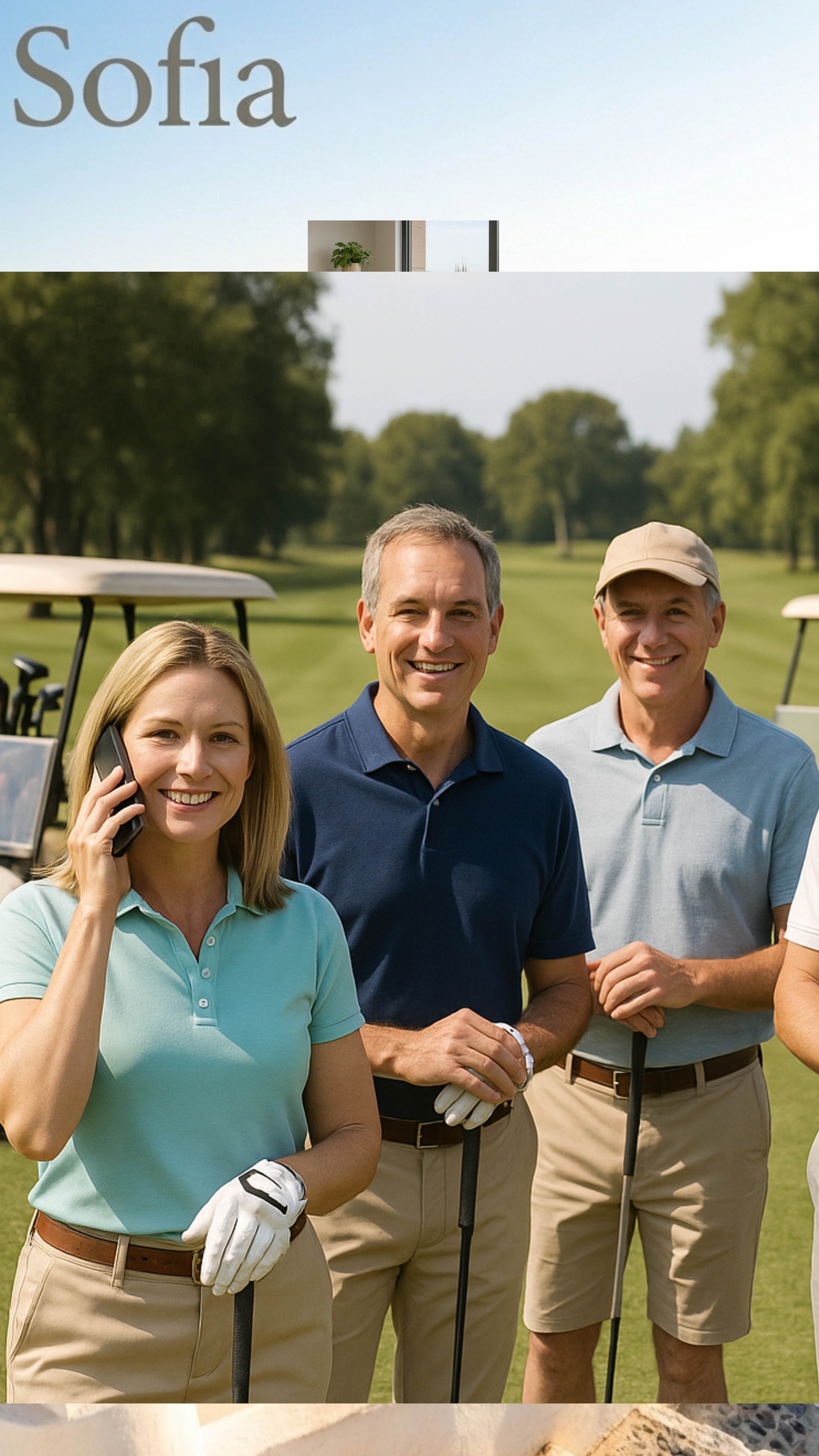 El día que conoció a su marido (golf)